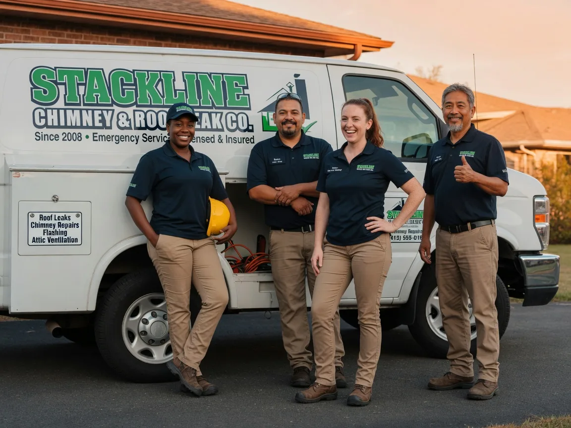 Chimney flashing repair company in Spanishburg, WV